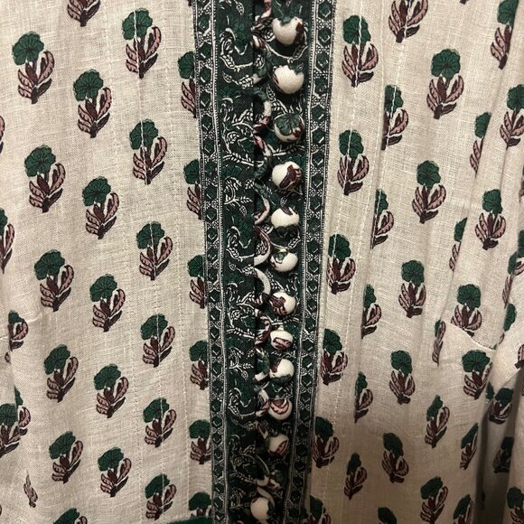 Zimmermann Green Embroidery Mini Dress - Picture 8 of 9